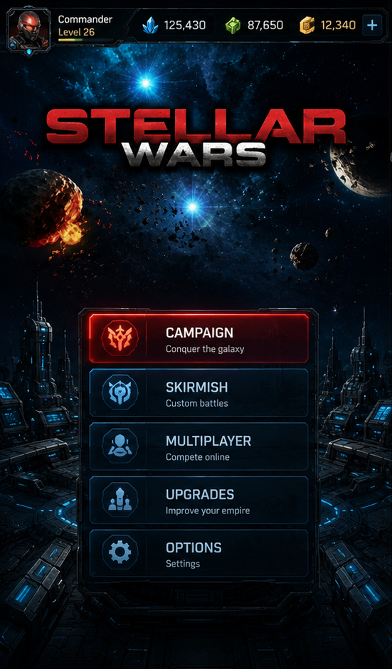 Stellar Wars screenshot 1
